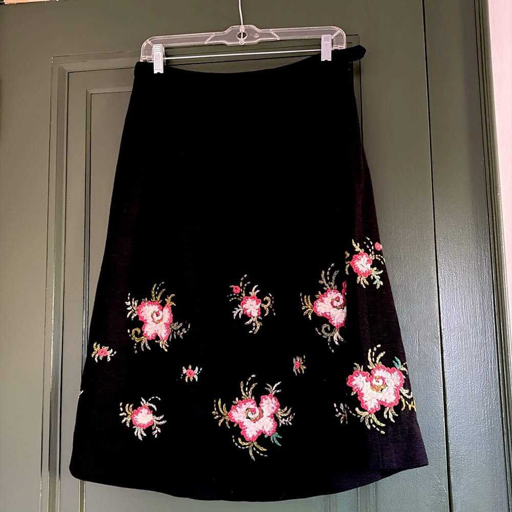 Vintage wool skirt. Marshall Fields, made in Austria